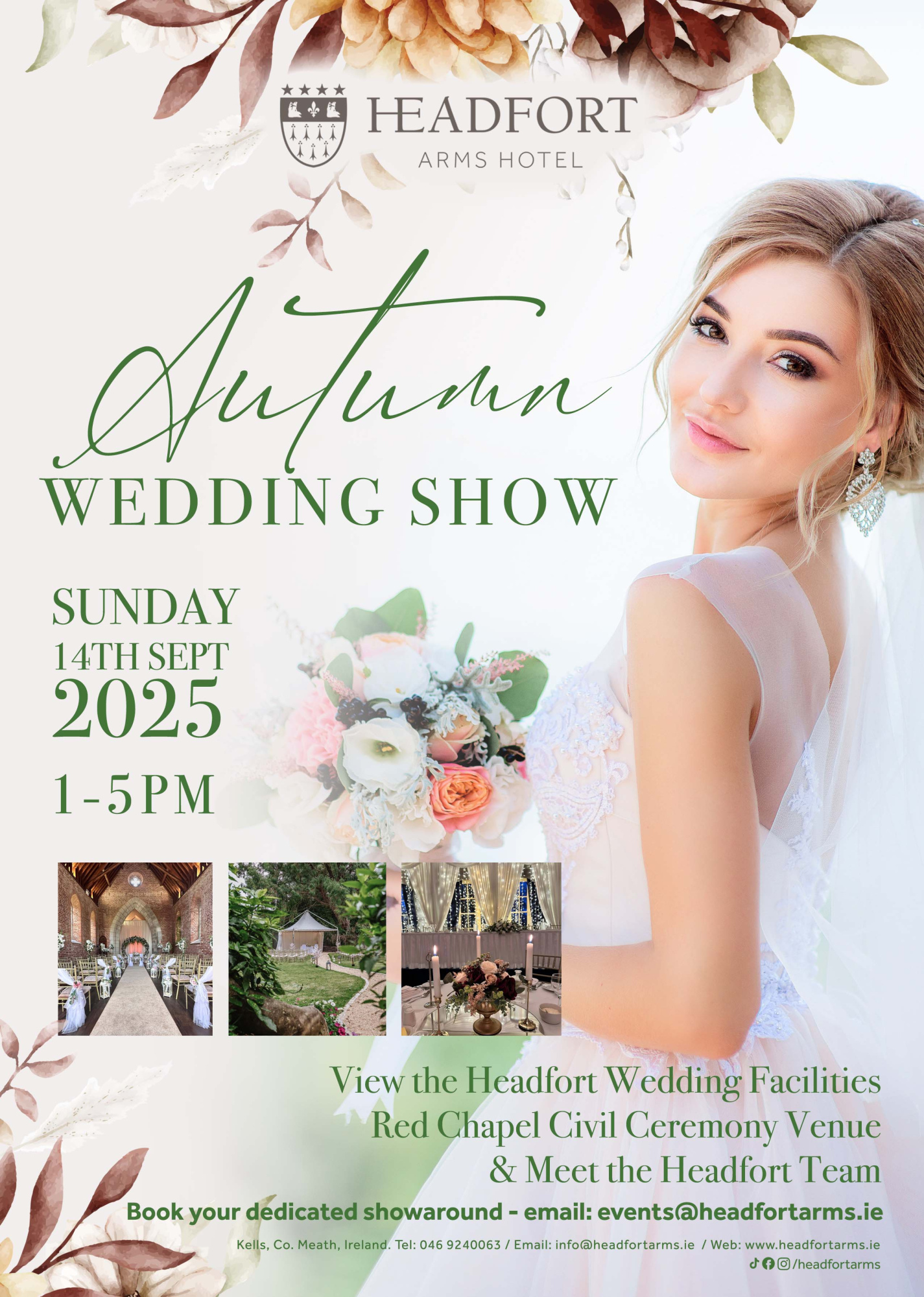 headfort wedding show 2025 septemebr