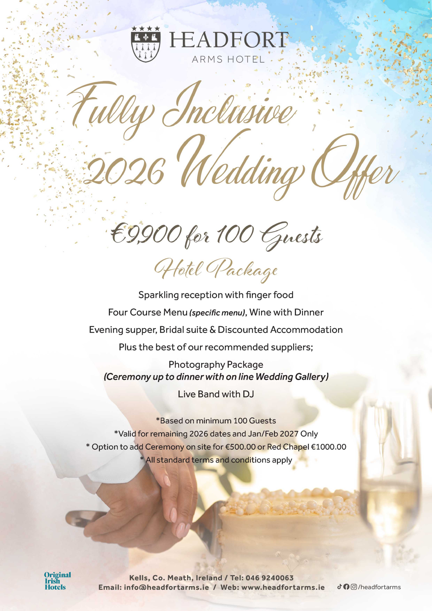 wedding offer 2026 under 10k package